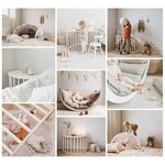 Balance Board Factory - Montessori Wobble Rainbow Board Wooden Educational Toy