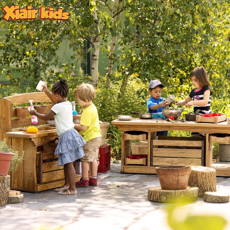 Sand Water Table Factory - Kindergarten Large Outdoor Water & Sand Play Station