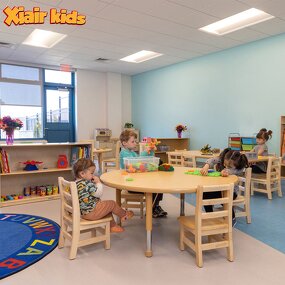 Table and Chair Set Factory - Montessori Wooden Daycare Classroom Design Nursery