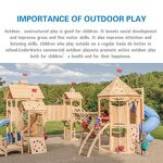 Outdoor Play Set Factory - Preschool Toddler Backyard Kid Slide Rope Climbing