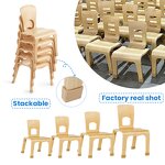 Dining Chair Factory - Montessori Solid Wood Single for Preschool Daycare Study