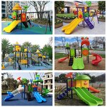 Kindergarten Playground Equipment Factory - Custom Slide Swing Climbing Tower