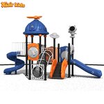 Outdoor Playground Equipment Factory - Large Slide Tower Rope Net Climbing