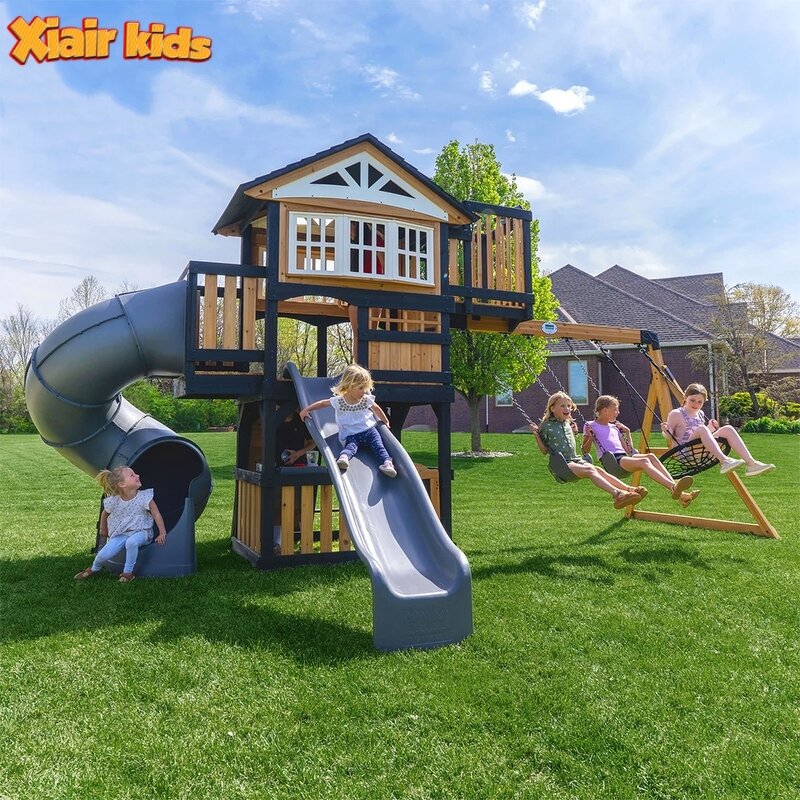 Playground Equipment Factory - Outdoor for School Kindergarten Slide Swing