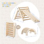 Climbing Triangle Frame Factory - Wholesale Montessori Piklers Wooden Cheap