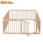 Playpen Factory - Montessori Wooden Collapsible Easy Install Nursery Furniture