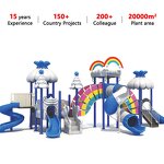 Children Playground Equipment Factory - Outdoor Multi Activity Slide Swing Tower