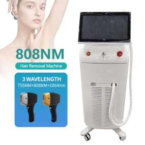 Hot-selling Laser Beauty Equipment 3 Wavelength 808 Diode Laser Hair Removal Machine for Salon Beauty Clinic Home Use