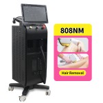 3波长2手柄二极管808激光机器755nm 808nm 1064nm毛发纹身去除身体，面部，乳房射频设备
