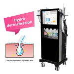 垂直深层清洁钻石磨皮Hydra氧气面部去皮焕肤机Hydra微磨皮机