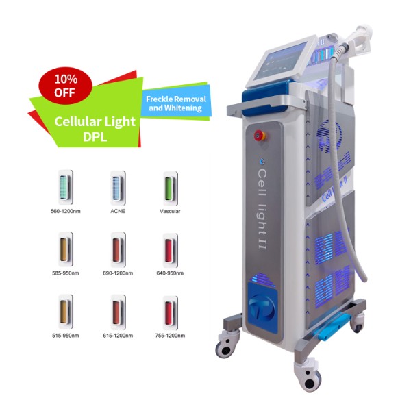 最新的强脉冲光脱毛器Ipl血管Ipl激光脱毛器电解永久脱毛机