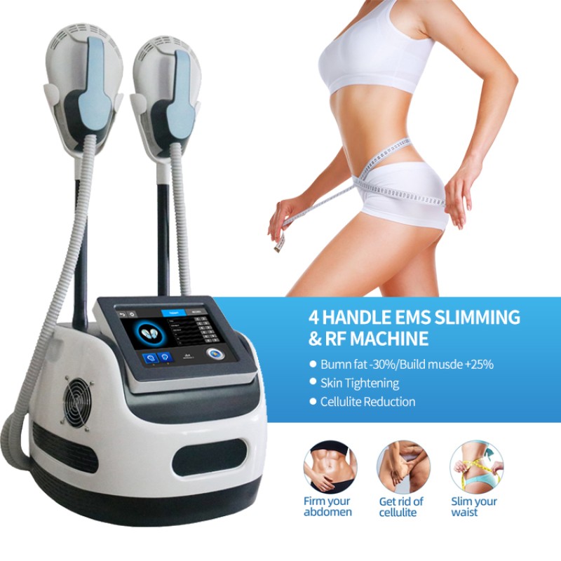 Muscle Stimulation Body Slimming Machine MEDSINGLONG Shaping Sculpt Machine  2 Handles