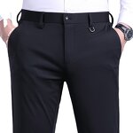 Men's Suit Pants Factory - European Comfortable Drapey Summer Business
