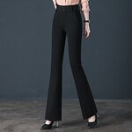 Women's Pleated Pants Factory - New Designs Office Lady High Waist Custom