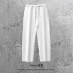 Terry Sweater Pants Suit Factory - Autumn Men's Casual 420G Solid Pattern