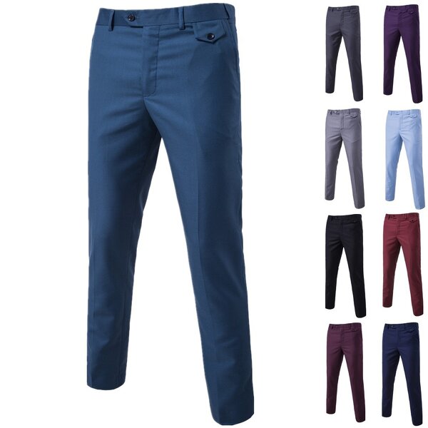 Men's Suit Pants Factory - Slim Fit Straight Formal Casual Chino
