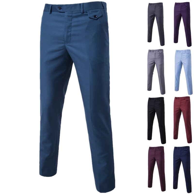 Men's Suit Pants Factory - Slim Fit Straight Formal Casual Chino