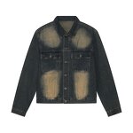 Men's Denim Jacket Factory - Winter Outdoor Casual Solid Color Single Breasted