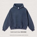 Men's Hoodie Factory - Customized Logo Color Regular Pullover Solid