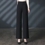 Women's Wide-leg Pants Factory - Korean Style Drape High-waisted Loose