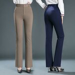 Women's Casual Trousers Factory - Spring Summer Loose Thin High Waist