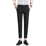 Men's Elastic Pants Factory - Spring Autumn Casual Fashion Slim Fit