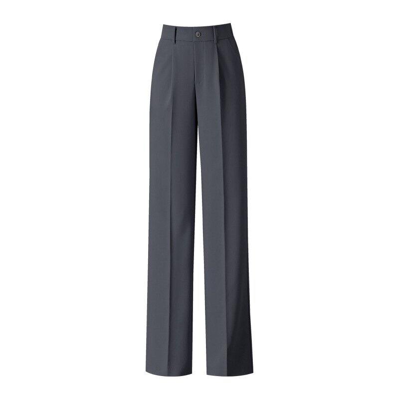 Women's Silk Trousers Factory - Custom Oversize Square Straight Wide Leg