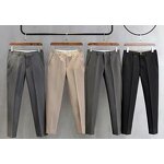 Men's Dress Pants Factory - High Stretch Custom Slim Fit Suit Pants