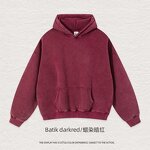 Men's Hoodie Factory - Customized Logo Color Regular Pullover Solid