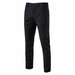 Men's Casual Pants Factory - Autumn Cotton Linen Breathable Straight Leg