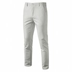 Men's Casual Pants Factory - Autumn Cotton Linen Breathable Straight Leg