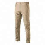 Men's Casual Pants Factory - Autumn Cotton Linen Breathable Straight Leg