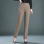 Women's Casual Pants Factory - Summer Thin High Waist Elegant Loose