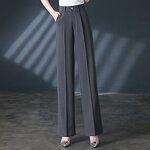 Women's Silk Trousers Factory - Custom Oversize Square Straight Wide Leg
