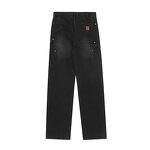 Carpenter Jeans Factory - Men's Heavyweight Solid Double Knee Work Denim