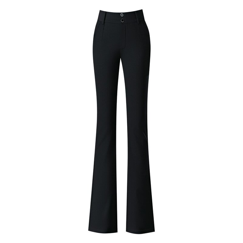Women's Pleated Pants Factory - New Designs Office Lady High Waist Custom