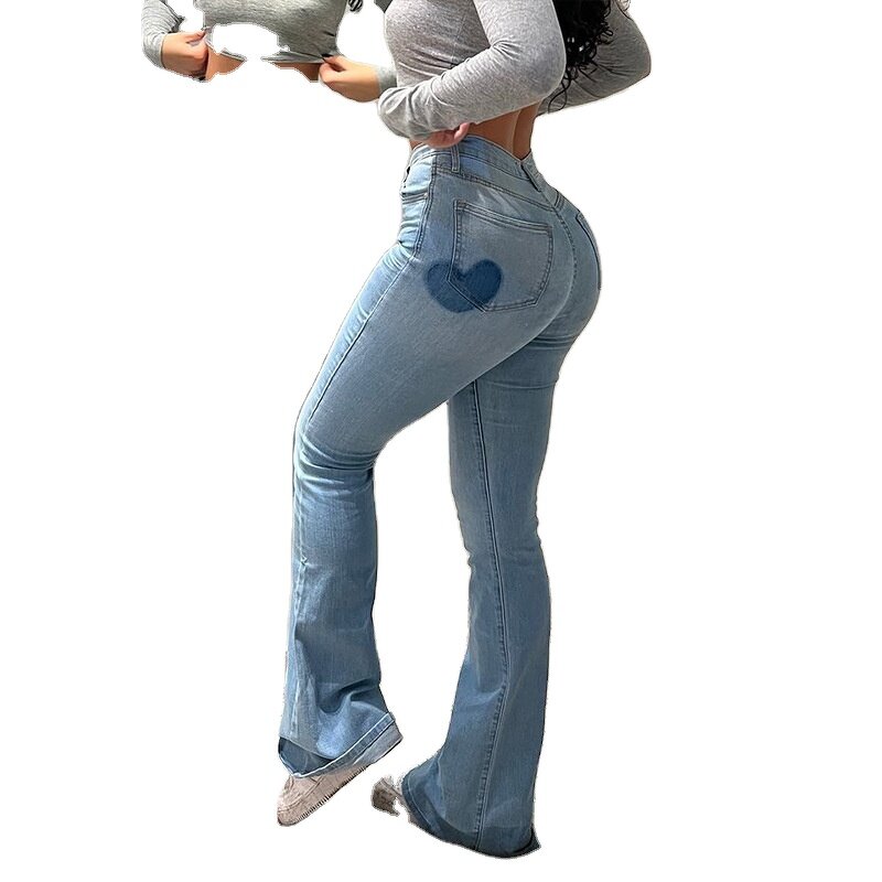 Women's Flared Jeans Factory - 2024 New Skin Jeans for Ladies