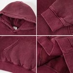 Men's Hoodie Factory - Customized Logo Color Regular Pullover Solid