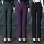 Women's Office Pants Factory - Wholesale Customized High Waist Straight