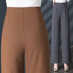 Women's Wide-leg Pants Factory - Korean Style Drape High-waisted Loose