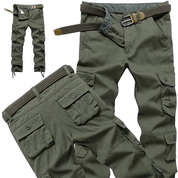 Men's Cargo Pants Factory - Casual Outdoor Jogging Hiking Trousers