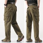 Men's Cargo Pants Factory - Custom Logo Streetwear Style Purple Casual