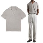 Men's Polo Shirts Factory - Custom Logo 100% Cotton Soft Short Sleeves