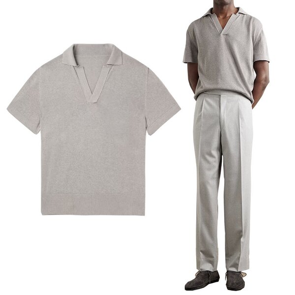 Men's Polo Shirts Factory - Custom Logo 100% Cotton Soft Short Sleeves