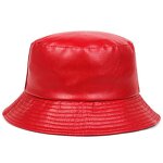 Bucket Hat Factory - OEM Babies Winter PU Leather Waterproof Foldable
