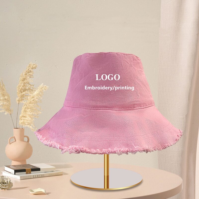 Fisherman's Hat Manufacturer - OEM Customized Large-brimmed Washed Cotton