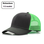 Baseball Cap Supplier - OEM Richardson 112 Hard Top 3D Embroidery