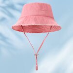 Bucket Hat Supplier - OEM Spring Summer Washed Large Eaves Fur Edge