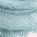 Shawl Factory - OEM Wholesale Floral Fashion Jersey Lace Fringe