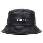 Bucket Hat Factory - OEM Babies Winter PU Leather Waterproof Foldable